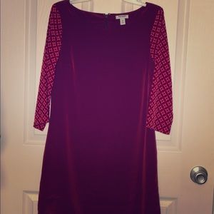 Red old navy shift dress
